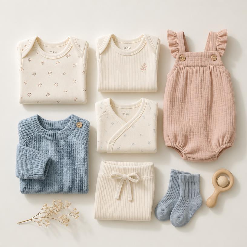 Baby Clothing styled for Nyarari Baby Shop