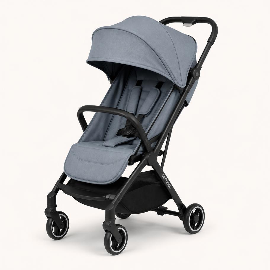 Compact Foldable Stroller — One-hand fold, cabin-friendly frame and a full recline seat.